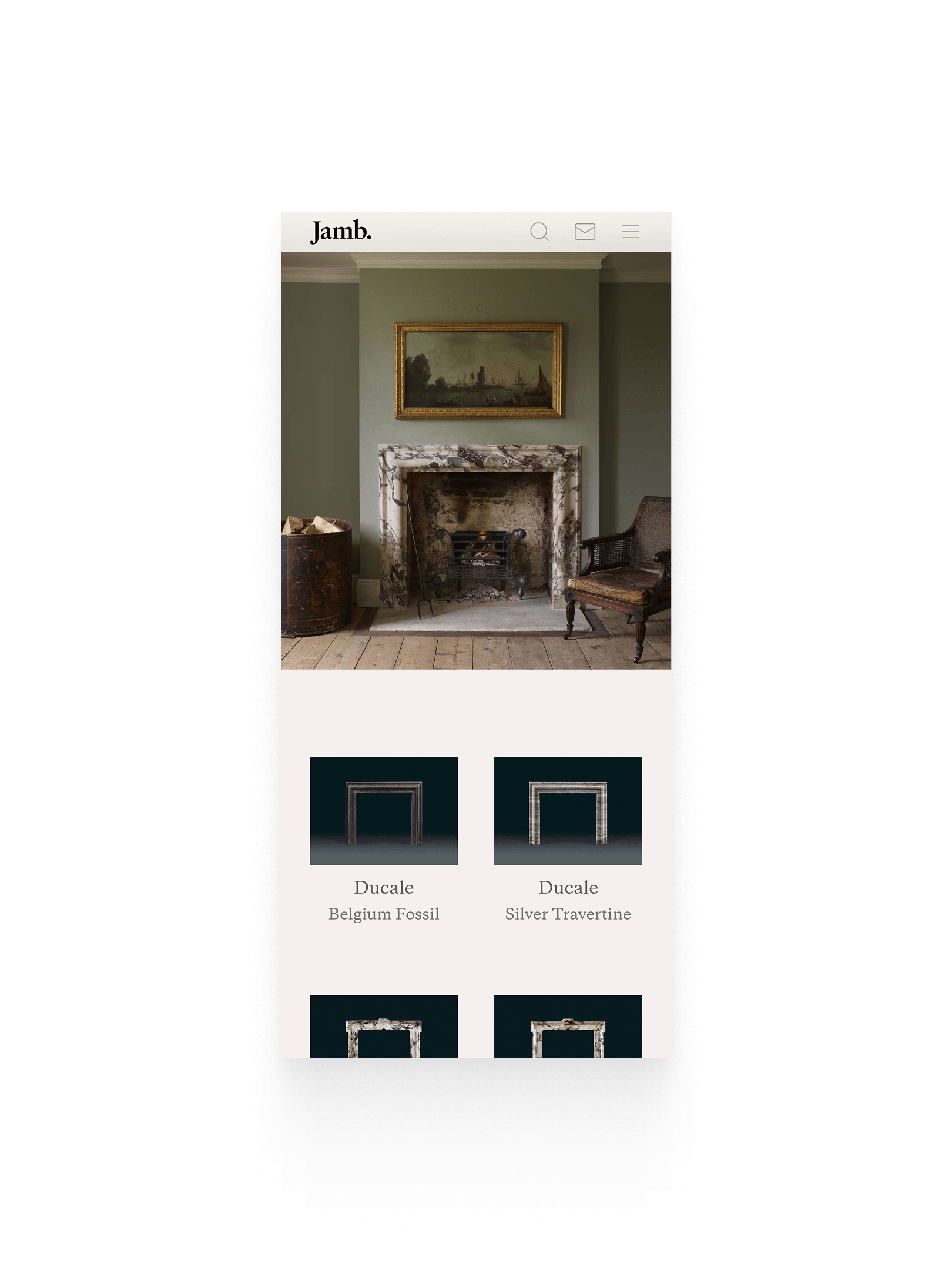 Jamb mobile home page