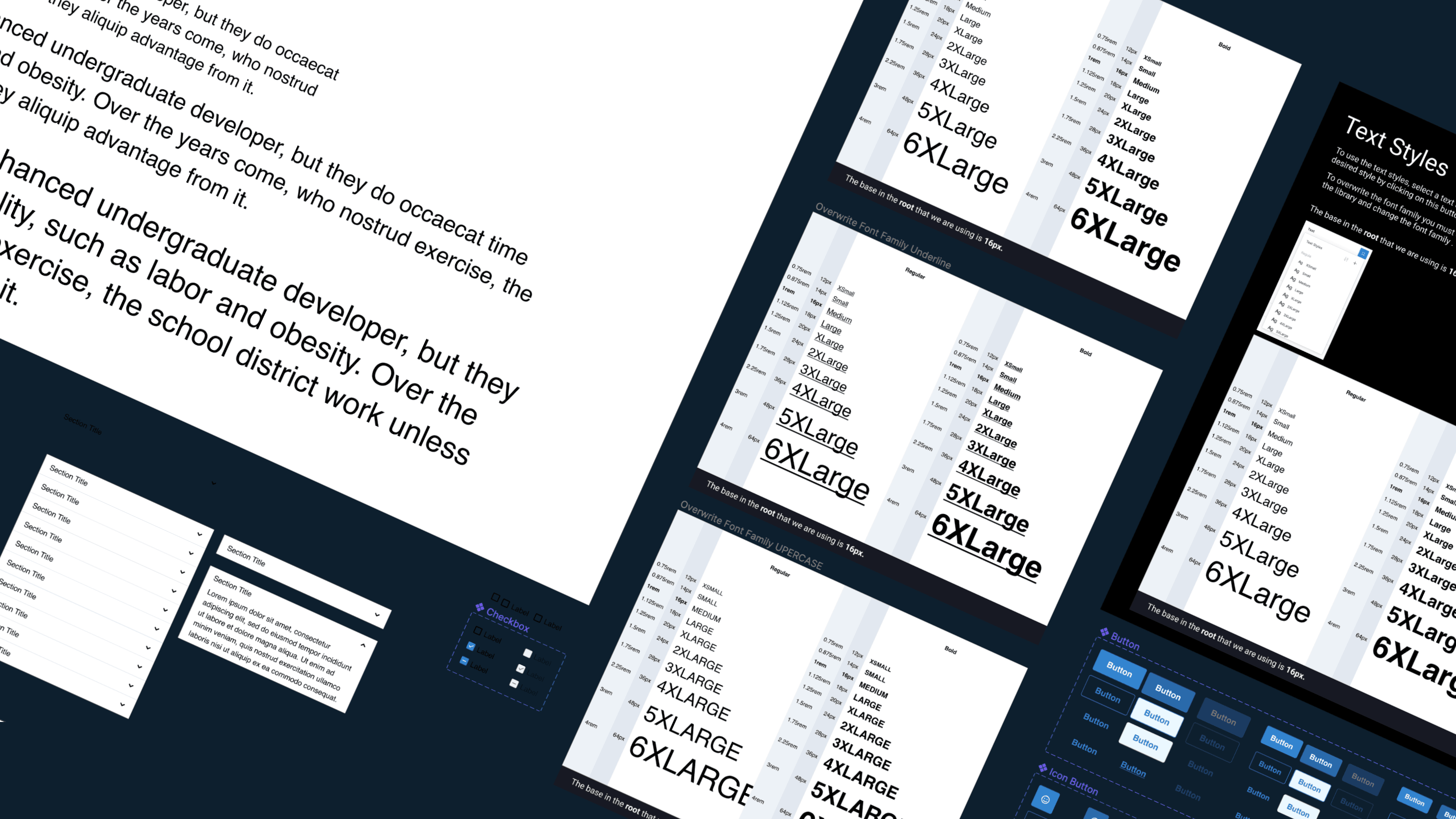 Teckro design system